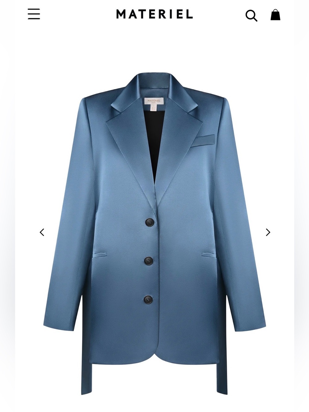 Materiel Belted Blazer size XL